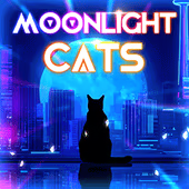Moonlight Cats